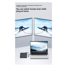 USB 3.0 Externer CD-DVD-Leser CD/DVD-Laufwerk Brennerleser Externer DVD-CD-Laufwerk Brennerleser für PC Laptop Desktop