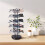 5-Compartment Base Storage Rack Gold 2