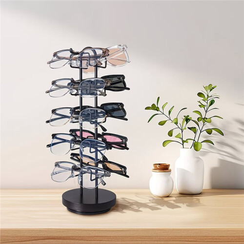 5-Compartment Base Storage Rack Gold 1
