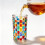 Set of 6 Hand-Painted Colored Crystal Glasses 4