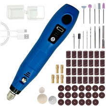 Cordless Rotary Tool Set72Pcs Accessories 5 Adjustable Speed 5000-18000 RPM 3.7V USB Rechargeable Electric Grinder