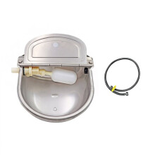 Stainless Pipe Water Trough Bowl Auto Drinking for Dog Horse Chicken Auto Fill