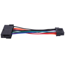 2X PSU ATX 24Broche Femelle A 12Broche Male Puissance Fourniture Manches Cable de Cable Fil 18AWG Fil pour Q87H3-AM