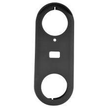2X Silicone Case Designed for Nest Hello Doorbell Cover (Black) - Full Protection Night Vision Compatible