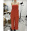 Combinaisons pour femmes, coupe ample-Orangerouge S 3