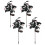 4Pcs Halloween Decorations Outdoor Solar Powered Eyeball Stake Lights Yard Decor 1