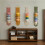 4Pcs Macrame Baseball Hat Rack Boho Hand Woven Cap Hanger Wall Mounted Organizer 4
