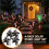 4Pcs Halloween Decorations Outdoor Solar Powered Eyeball Stake Lights Yard Decor 2