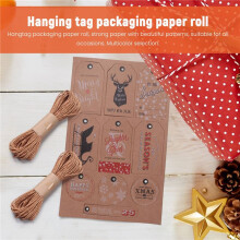 12 Feuilles de Papier D'Emballage de NoëL, Papier D'Emballage Cadeau avec 6 Motifs DifféRents, Papier D'Emballage pour NoëL