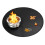 36" Round Fire Pit Mat Double Sided Fireproof Silicone Grill Mat, Heat Resistant, Waterproof & Oil-Proof Deck Protector 1