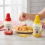 (tomato sauce) 2Pcs 100ml Leak-Proof Sauce Bottles 6