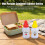 (tomato sauce) 2Pcs 100ml Leak-Proof Sauce Bottles 5