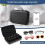 Hard Shell Travel Sunglasses Organizer Case - Crushproof Multiple Eyewear Storage Box with Adjustable Slots 6