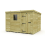 9 x 8 Pent Shed Tanalised (Single Door, With Windows) 2