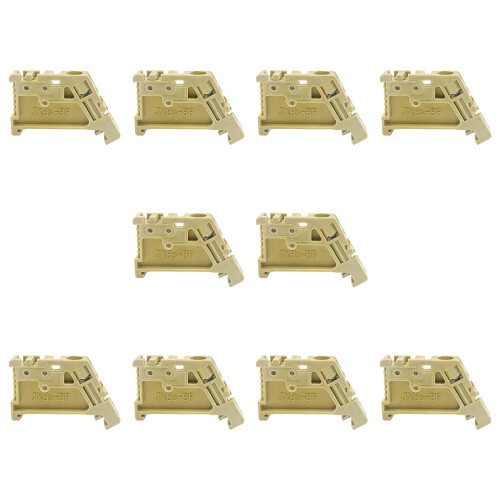Clip de fixation EW35, 10 pièces, gain de place,-Jaune