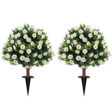 2 Pcs 24" Artificial Topiary Daisy Flowers