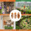 3 Pack  House for Outdoors Hanging, Wooden Houses for Outside Nesting 2