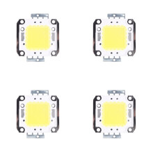 4X Ampoule LED puce 100W 7500LM Lumiere Blanche Projecteur Haute Puissance Integre DIY