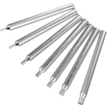 7-teiliges Edelsteinschleifwerkzeug-Set, Schmuckpolierstab-Set, 1,5–4,5 mm achteckige Ultraschallpolierstäbe