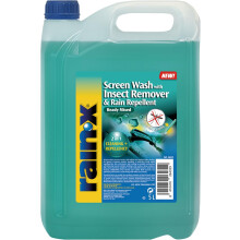 Rain-X RTU Screenwash with Insect Remover & Rain Repellent - Streak-Free Windscreen - Hydrophobic Technology for Superior Rain Protection in Summer