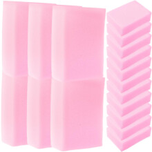 24-teiliges Set weicher Haarschneideschwämme, Nackenreinigungsschwämme und Haarbürsten für Salon und Zuhause (Farbe zufällig)