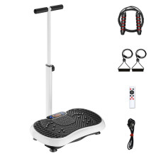 Vibration Plate Exercise Machine with Adjustable Handle,Bluetooth