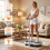 Vibration Plate Exercise Machine with Adjustable Handle,Bluetooth 6