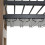 Signature Metal wine rack, 71 cm long 2