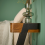 Signature SCARLETT bedside table in solid oak and metal 8