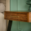 Signature SCARLETT bedside table in solid oak and metal 7