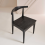 Signature Set of 2 LUCIEN chairs in solid black acacia 5