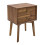 Signature 2-drawer bedside table in solid acacia wood, 45 cm wide - PAUL 8