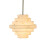 Signature SARA Art Deco Alabaster Chandelier 4