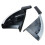 1 Set Side End Step Cap for  Navara D23 NP300 2015 - 2018 RUNNING BOARD Top Plug Accessories Replacement Parts 3