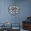Signature Sputnik Grey Metal Chandelier D100cm 3