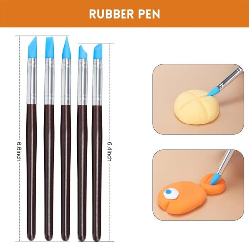 24pcs Polymer Clay Kit, Pottery Tools, Pottery Kit, Clay Sculpting Tools, Sculpting Dotting Tools Set, Dotting Tools 1