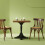 Signature Set of 2 ESTAMINET solid birch chairs 2
