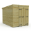 6 x 10 Pent Shed Tanalised (Double Door, No Windows) 2