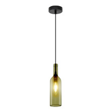 V Tac Grey Bottle Pendant Ceiling Light E14 Lamp