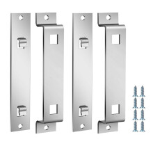 2Sets Bird House Hanger Bracket Stable Rust Proof Galvanized Steel Bird House Mounting Bracket for Securing Bird Houses