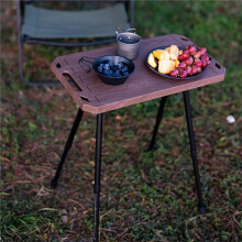 Folding Camping Table, Height Adjustable, Suitable for Outdoor and Indoor Picnics, Barbecues, Hiking.