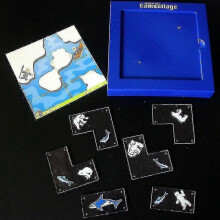 Sfide Allenamento del QI Gioco intelligente Polo Nord Orso Camouflage Giocattolo puzzle per bambini che pensano