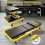 36 Inch Foldable Garage Creeper Seat Portable Auto Repair Roller Stool 1