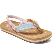 (2K-3K UK, Pink) Reef Girls Little Ahi Strappy Sandals