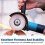 3-Pack M14 Quick Release Nuts, Quick Release Nut with Lever for All Angle Grinders, Clamping Nut Grinding Wheel Change 3