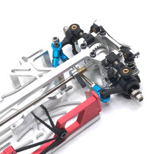 Metal Central Drive Shaft Mount Holder for -Z -Q Q8 Q9 1/28 Mosquito Car Upgrade Parts,Silver