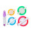 Pompom Maker, 4 Sizes Pom Pom Makers for Fluff  Weaver Needle  DIY Wool Knitting  Tool +1PS Scissors 1