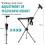 Walking Stick with Seat 2in1 Foldable Hiking Camping 4