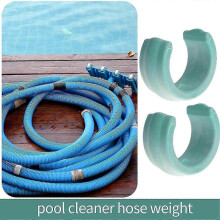 Confezione da 8 pesi universali per tubo da piscina, compatibili con la maggior parte dei pulitori per piscine. Peso per
