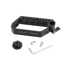 Bovenhandgreep met Snelkoppeling en 15 mm Stangklem voor DSLR-Camera Cage Rig Stabilisator A